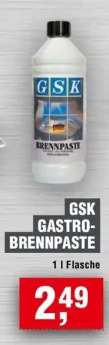 Handelshof GSK GASTRO- BRENNPASTE Angebot