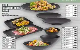 Handelshof APS GESCHIRR-SERIE NERO Angebot