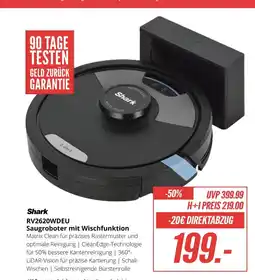 Hirsch und Ille Shark rv2620wdeu saugroboter mit wischfunktion Angebot