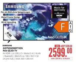 Hirsch und Ille Samsung gq75qn900ftxzg neo qled-tv Angebot
