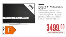 Hirsch und Ille Loewe stellar 48 dr+ alu brushed alu oled-tv Angebot