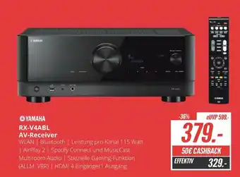 Hirsch und Ille Yamaha rx-v4abl av-receiver Angebot
