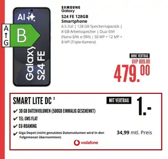 Hirsch und Ille Samsung galaxy s24 fe 128gb smartphone Angebot