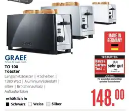 Hirsch und Ille Graef to 100 toaster Angebot
