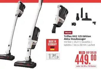 Hirsch und Ille Miele triflex hx2 125 edition akku staubsauger Angebot