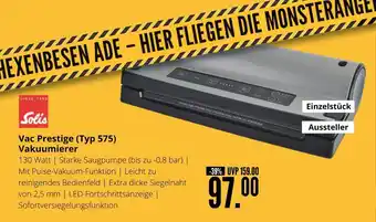 Hirsch und Ille Solis vac prestige (typ 575) vakuumierer Angebot
