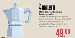 Hirsch und Ille Bialetti moka express exclusive espressokocher Angebot