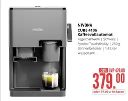 Hirsch und Ille Nivona cube 4106 kaffeevollautomat Angebot