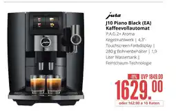Hirsch und Ille Jura j10 piano black (ea) kaffeevollautomat Angebot