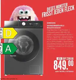 Hirsch und Ille Samsung wd90dbb85gbu2 waschtrockner Angebot