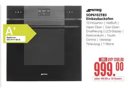 Hirsch und Ille Smeg sop6102tb3 einbaubackofen Angebot