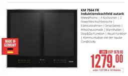 Hirsch und Ille Miele km 7564 fr induktionskochfeld autark Angebot