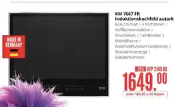 Hirsch und Ille Miele km 7667 fr induktionskochfeld autark Angebot