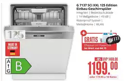 Hirsch und Ille Miele g 7137 sci xxl 125 edition einbau-geschirrspüler Angebot