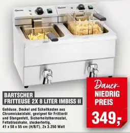 Handelshof BARTSCHER FRITTEUSE 2X 8 LITER IMBISS II Angebot
