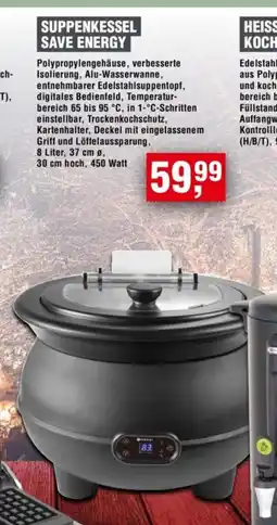 Handelshof HENDI SUPPENKESSEL SAVE ENERGY Angebot