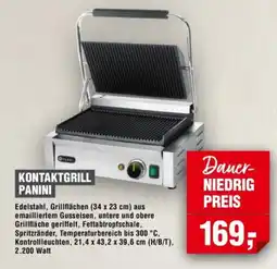 Handelshof HENDI KONTAKTGRILL PANINI Angebot