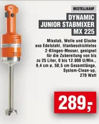 Handelshof DYNAMIC JUNIOR STABMIXER MX 225 Angebot
