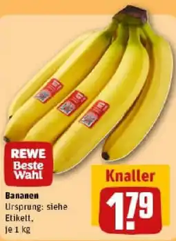 REWE Bananen Angebot