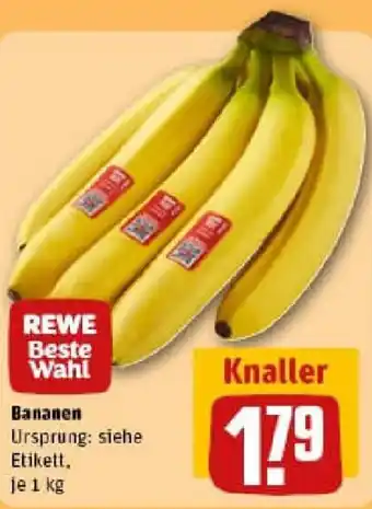 REWE Bananen Angebot