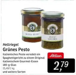 KONSUM Hellriegel Grünes Pesto Angebot