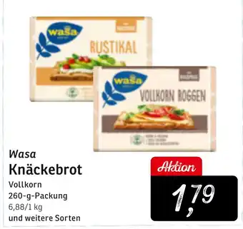 KONSUM Wasa Knäckebrot Angebot