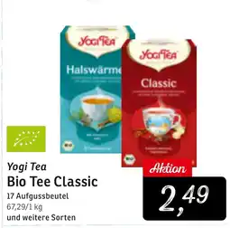 KONSUM Yogi Tea Bio Tee Classic Angebot