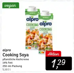 KONSUM alpro Cooking Soya Angebot