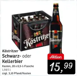 KONSUM Köstritzer Schwarz- oder Kellerbier Angebot
