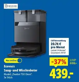Lidl ECOVACS Saug- und Wischroboter Angebot