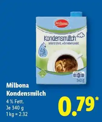 Lidl Milbona Kondensmilch Angebot