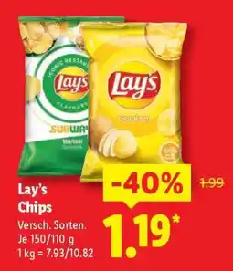 Lidl Lay's Chips Angebot