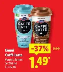 Lidl Emmi Caffè Latte Angebot