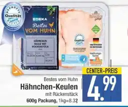 Edeka Bestes vom Huhn Hähnchen-Keulen mit Rückenstück Angebot