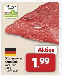 Famila Nord Ost Bürgermeisterstück vom Rind Angebot