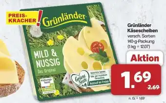 Famila Nord Ost Grünländer Käsescheiben Angebot