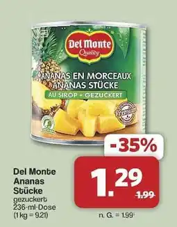 Famila Nord Ost Del Monte Ananas Stücke Angebot