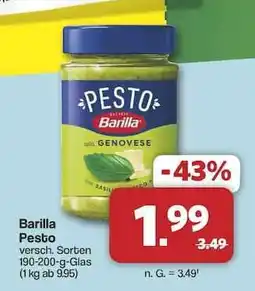 Famila Nord Ost Barilla Pesto Angebot
