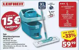 Famila Nord Ost Leifheit Set Wischtuchpresse Profi XL Angebot