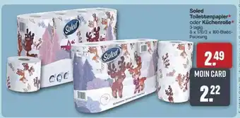 Famila Nord Ost Soled Toilettenpapier oder Küchenrolle Angebot