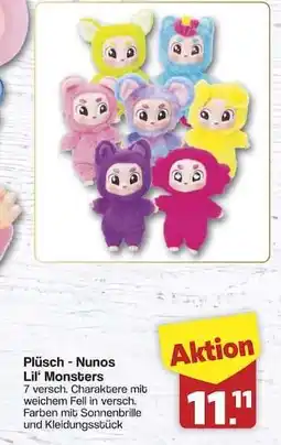 Famila Nord Ost Plüsch - Nunos Lil' Monsters Angebot
