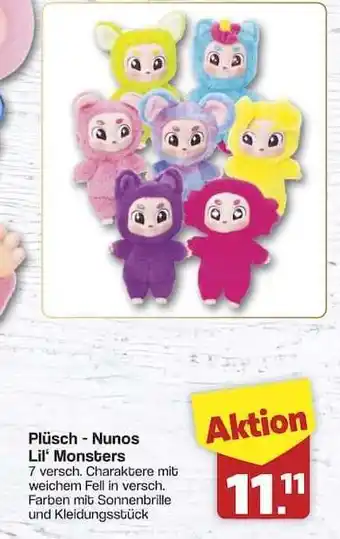Famila Nord Ost Plüsch - Nunos Lil' Monsters Angebot