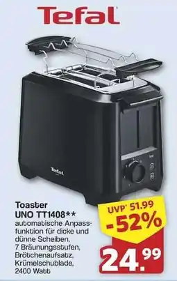 Famila Nord Ost Toaster UNO TT1408 Angebot