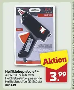 Famila Nord Ost Heißklebepistole Angebot