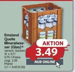 Famila Nord Ost Emsland Quelle Mineralwasser (Glas) Angebot