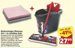 Famila Nord Ost Bodenreiniger Ultramax 2in1 + 2x Actifibre Soft Angebot