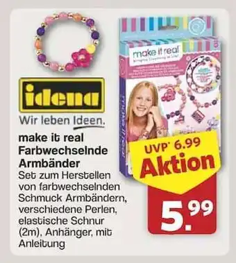Famila Nord Ost make it real Farbwechselnde Armbänder Angebot