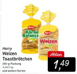 KONSUM Harry Weizen Toastbrötchen Angebot
