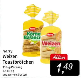 KONSUM Harry Weizen Toastbrötchen Angebot