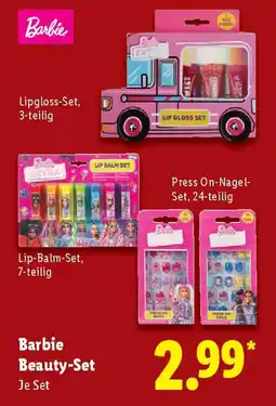 Lidl Barbie Barbie Beauty-Set Angebot